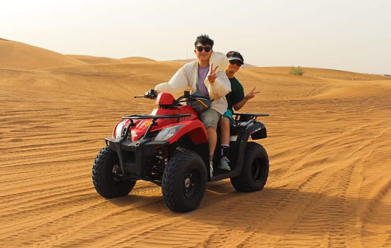 Desert Safari with ATV Quad Bike